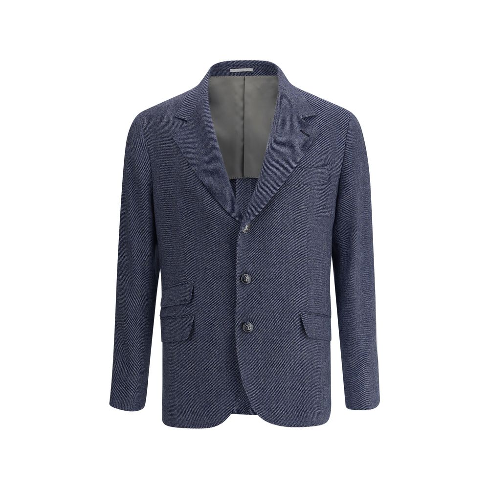Blue Wool Blazer