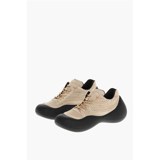Suede BUBBLE Low-Top Sneakers