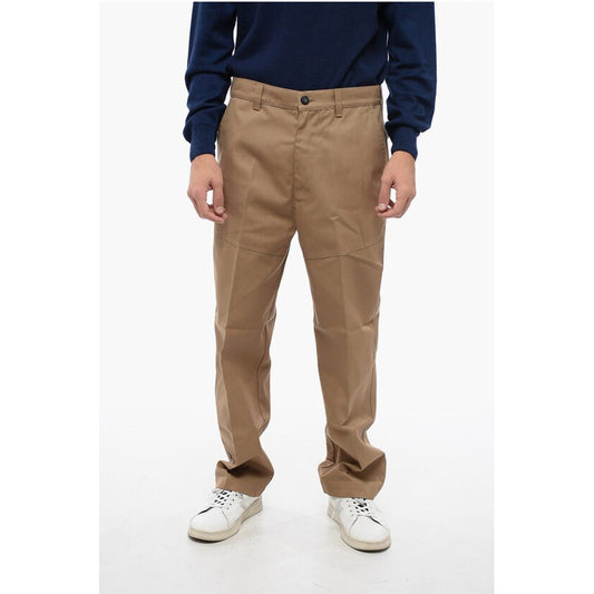 Regular Fit Pants with Belt Loops