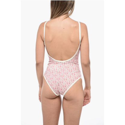 All-Over Logoed One-Piece Swimsuit