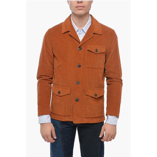 Corduroy DERBY Overshirt with Utility Pockets