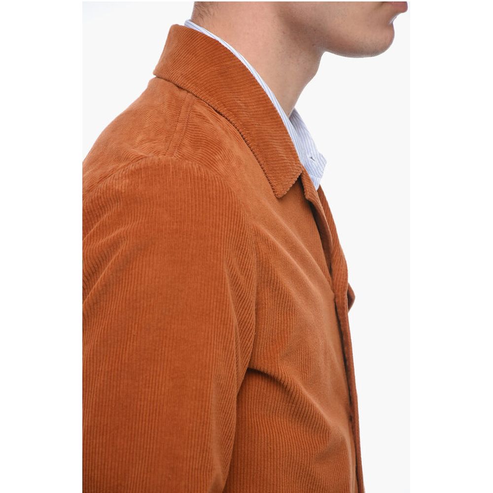 Corduroy DERBY Overshirt with Utility Pockets