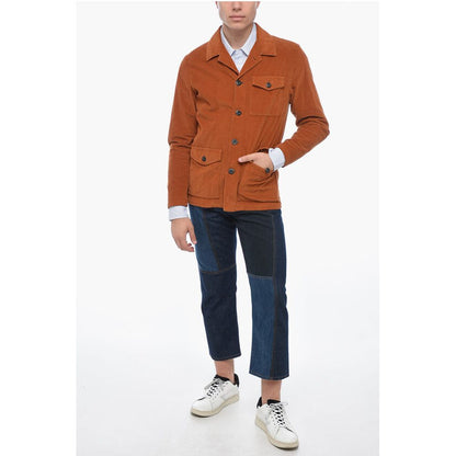 Corduroy DERBY Overshirt with Utility Pockets
