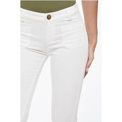 Patch Pockets wide Leg Jeans 21,5cm