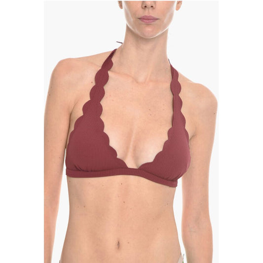 scalloped edges SPRING Triangle Bikini Top