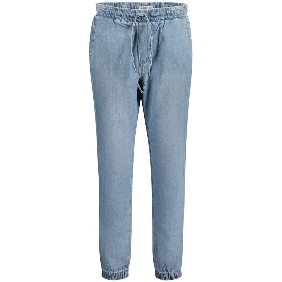 Blue Cotton Women Jeans