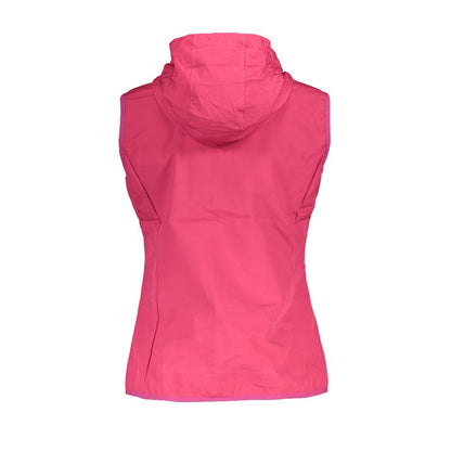 Pink Polyester Women Jacket