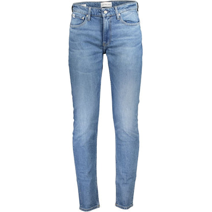 Blue Cotton Men Jeans
