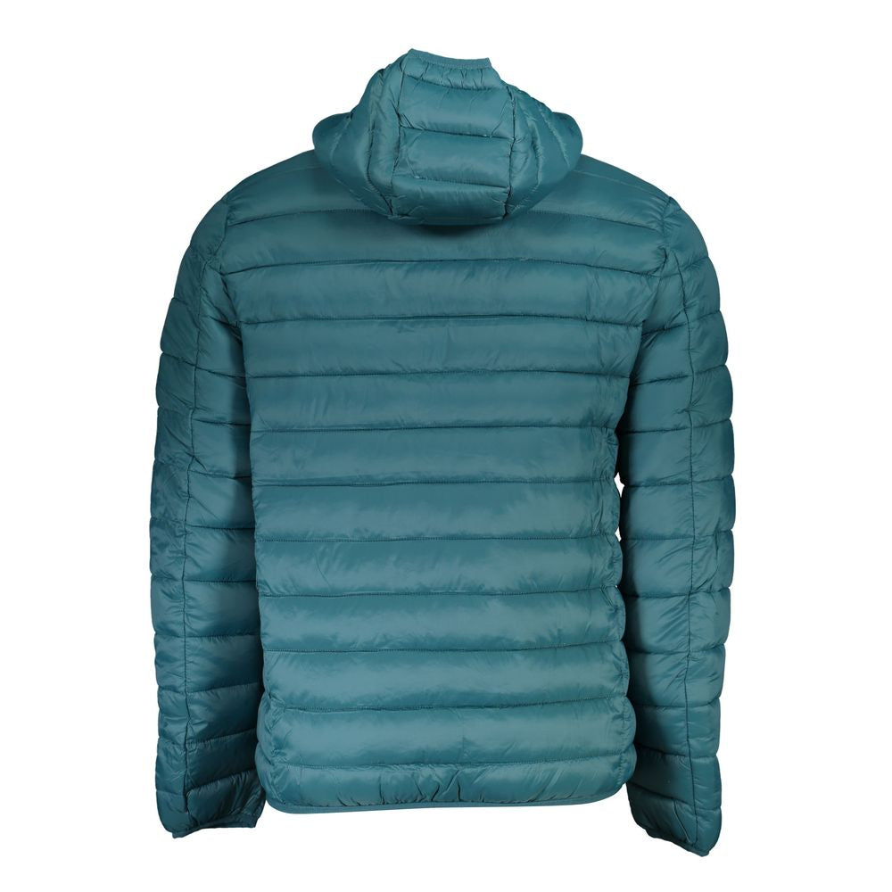 Green Polyamide Men Jacket