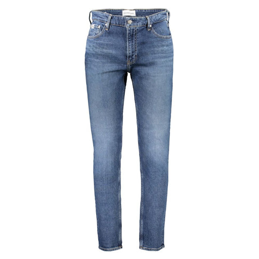 Blue Cotton Men Jeans