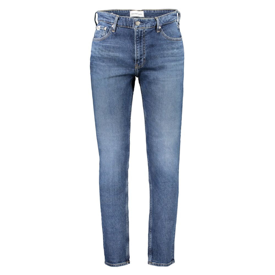 Blue Cotton Men Jeans