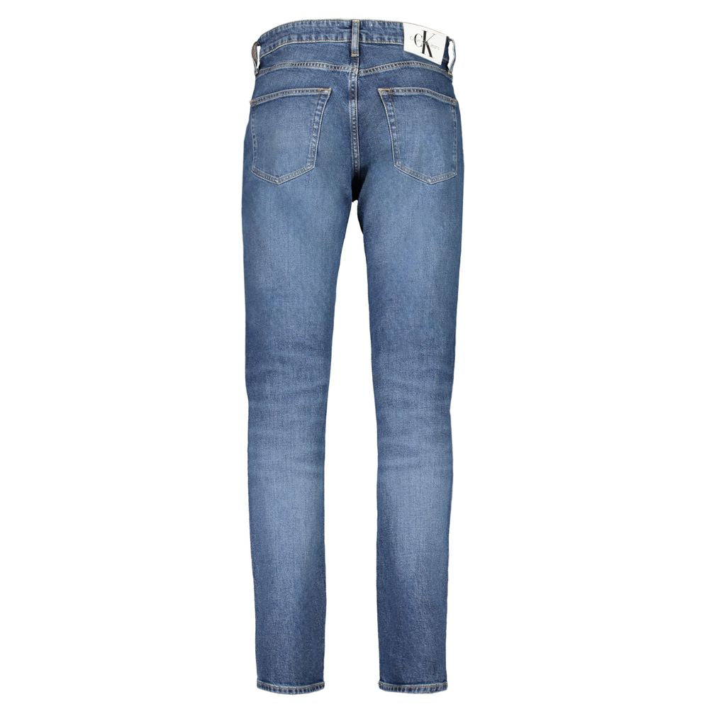 Blue Cotton Men Jeans