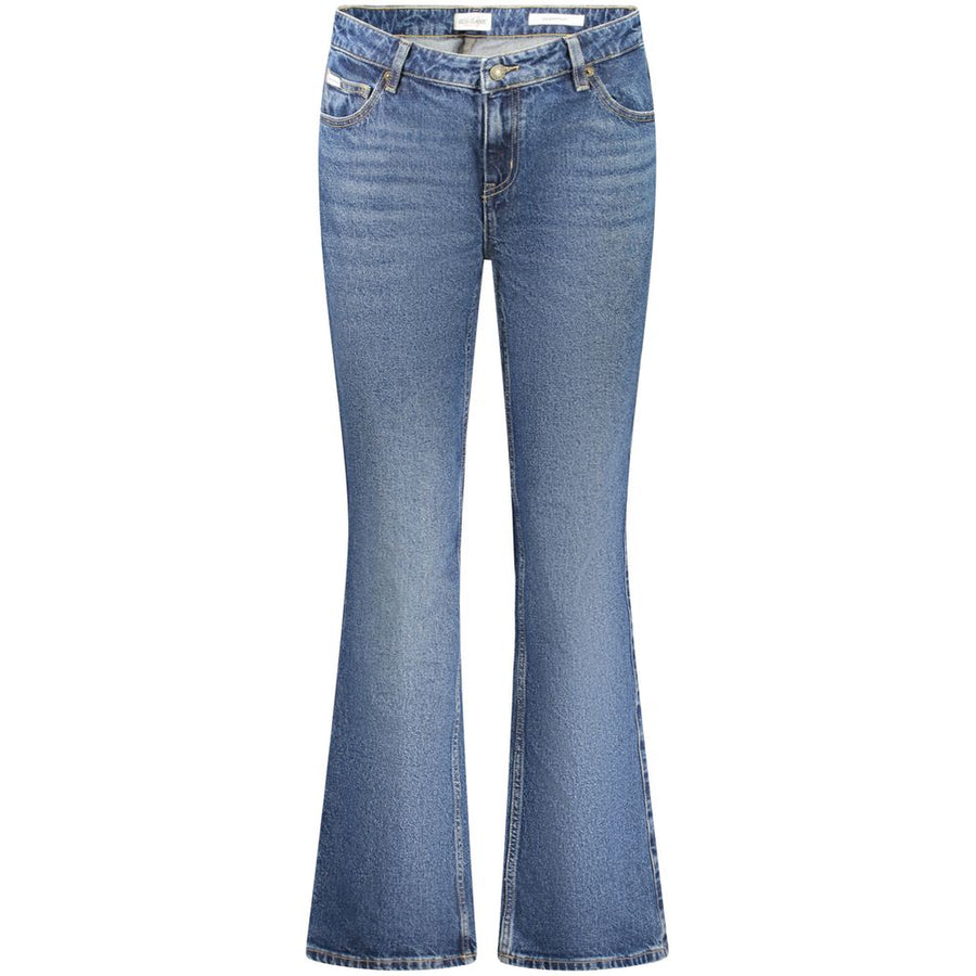 Blue Cotton Jeans Denim