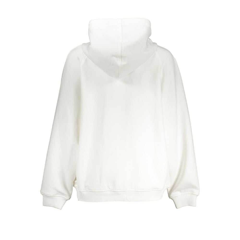 White Polyester Women Sweater