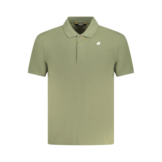 Green Cotton Polo Shirt