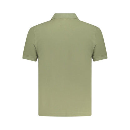 Green Cotton Polo Shirt
