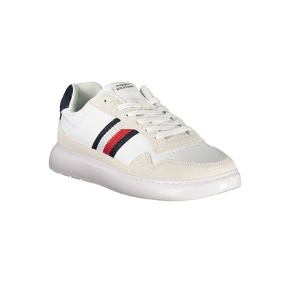 White Leather Men Sneaker