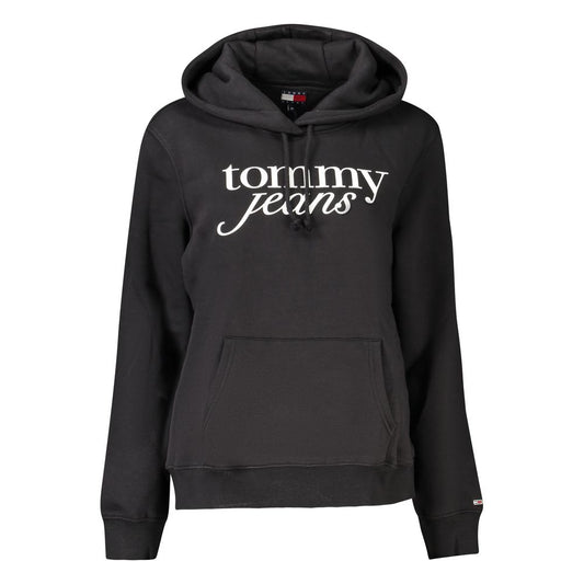 Black Cotton Women Sweater