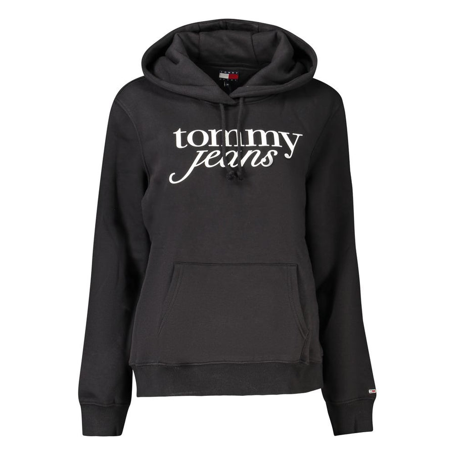 Black Cotton Women Sweater