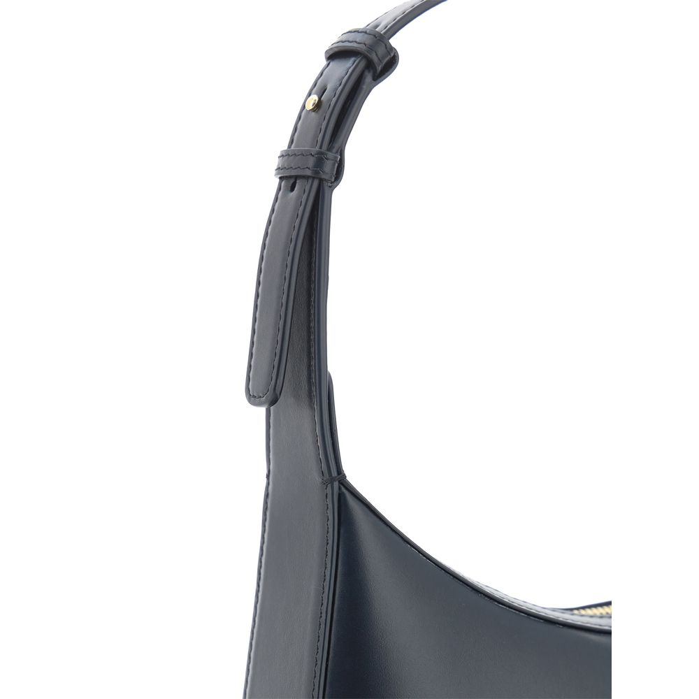 Black Calf Leather Bos Taurus Shoulder Bag