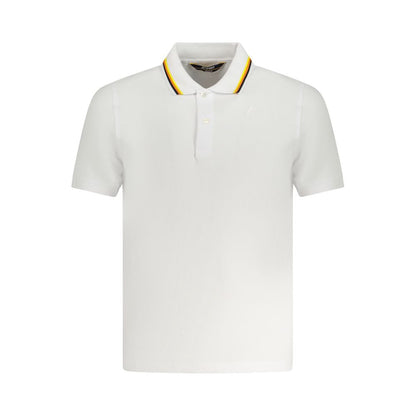 White Cotton Polo Shirt