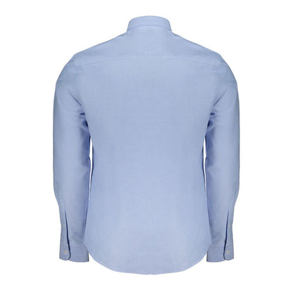 Light Blue Cotton Men Shirt
