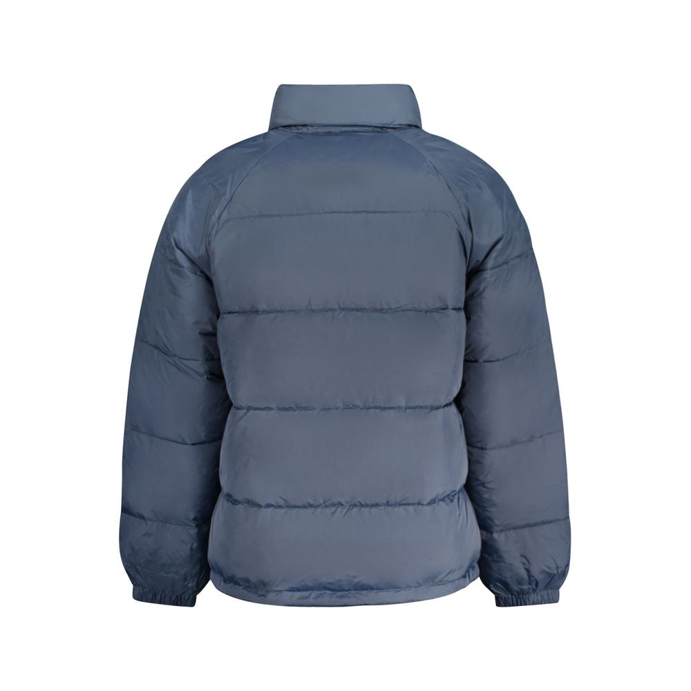 Blue Recycled Polyester Men Jacket