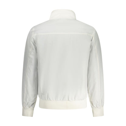 White Polyamide Men Jacket