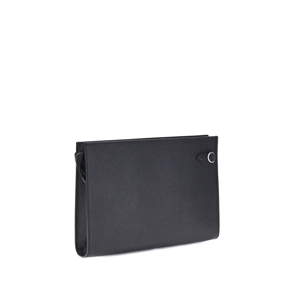 Black Calf Leather Bos Taurus Wallet
