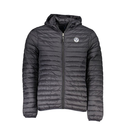 Black Polyamide Men's Jacket