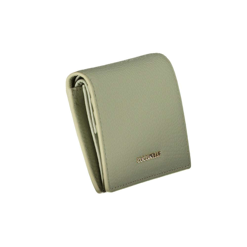 Green Leather Women Wallet