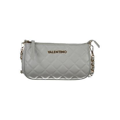 Gray Polyethylene Women Handbag