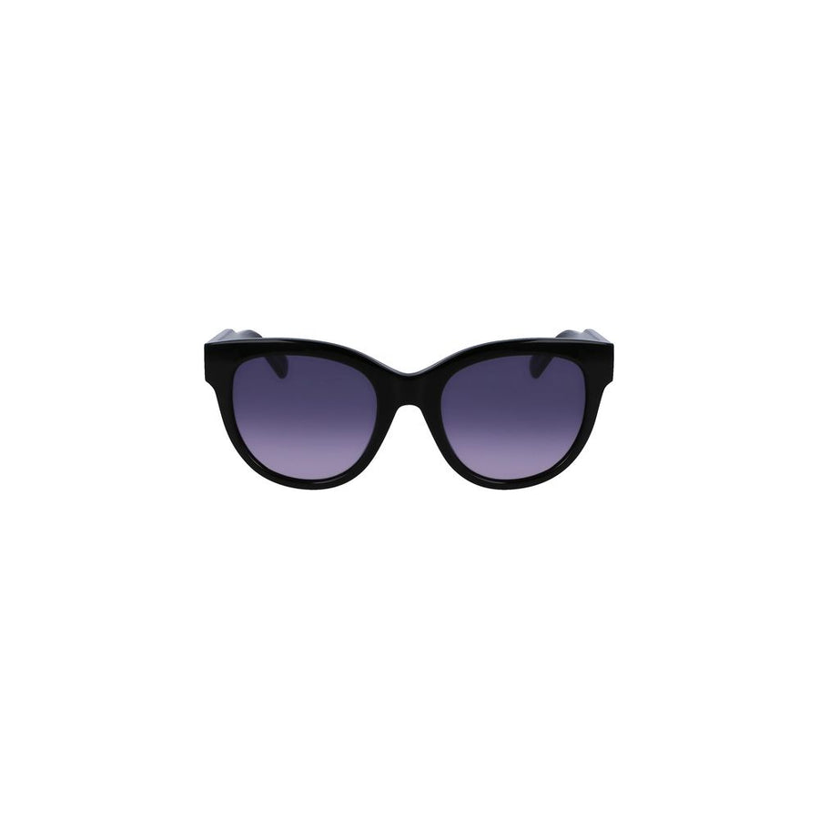 Black Acetate Women Sunglasses