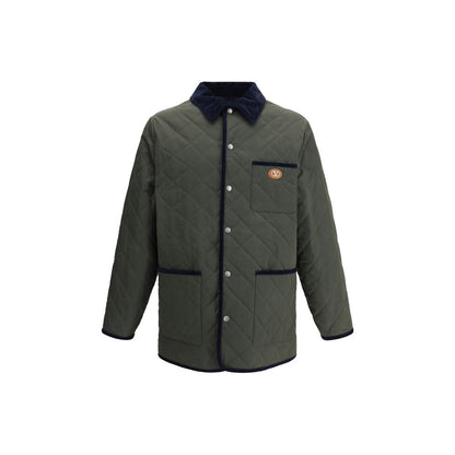 Green Polyamide Coat