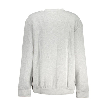 Gray Cotton Women Sweater