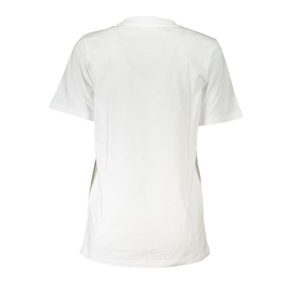 White Cotton Women Top