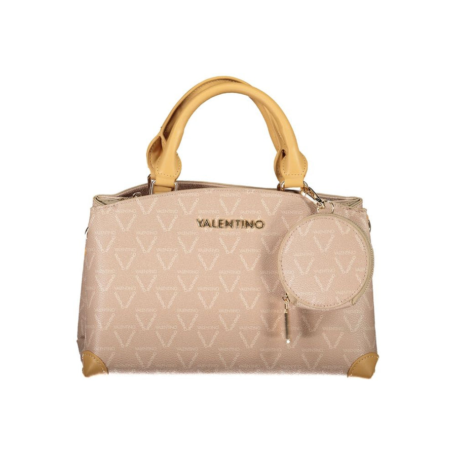 Beige Polyethylene Handbag