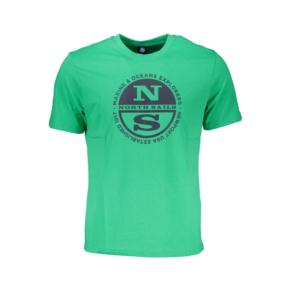 Green Cotton T-Shirt