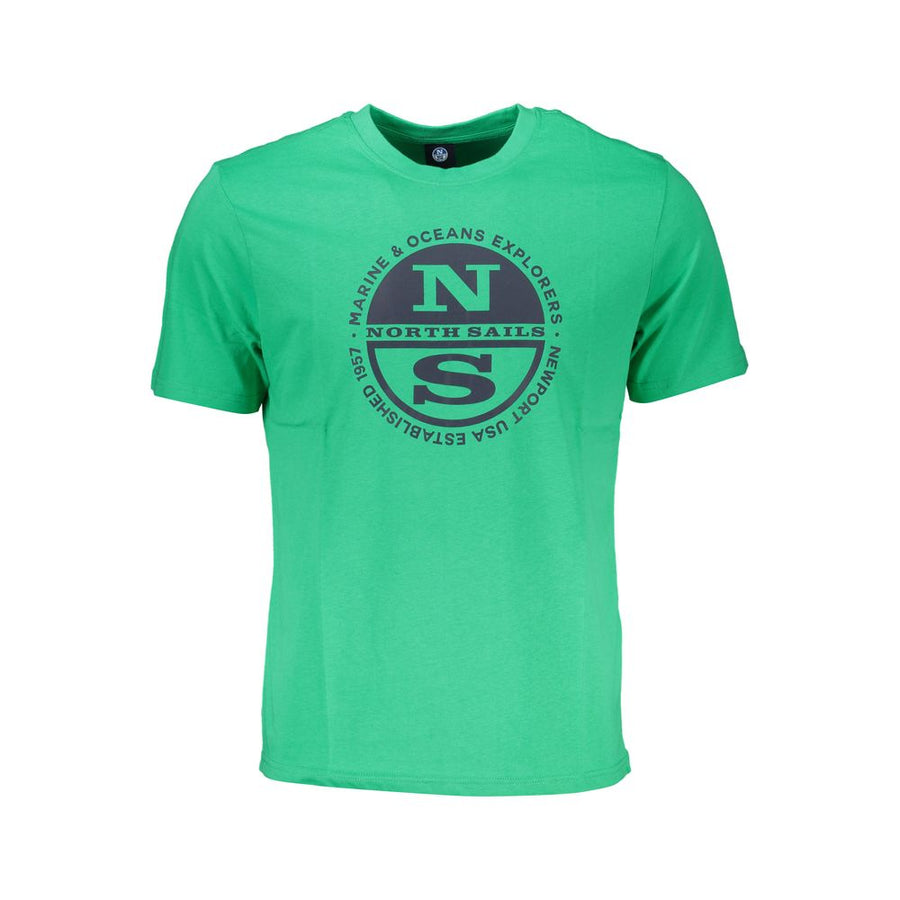 Green Cotton T-Shirt