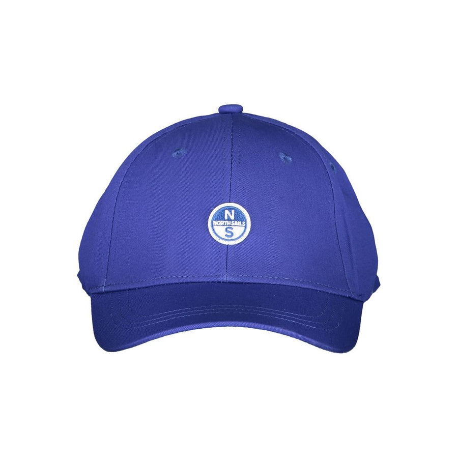 Blue Cotton Men Cap