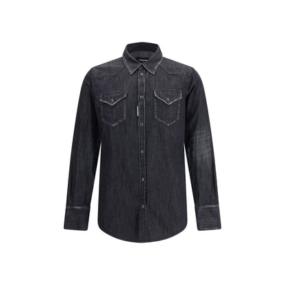 Black Denim Shirt
