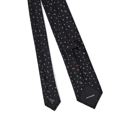 Black Silk Tie