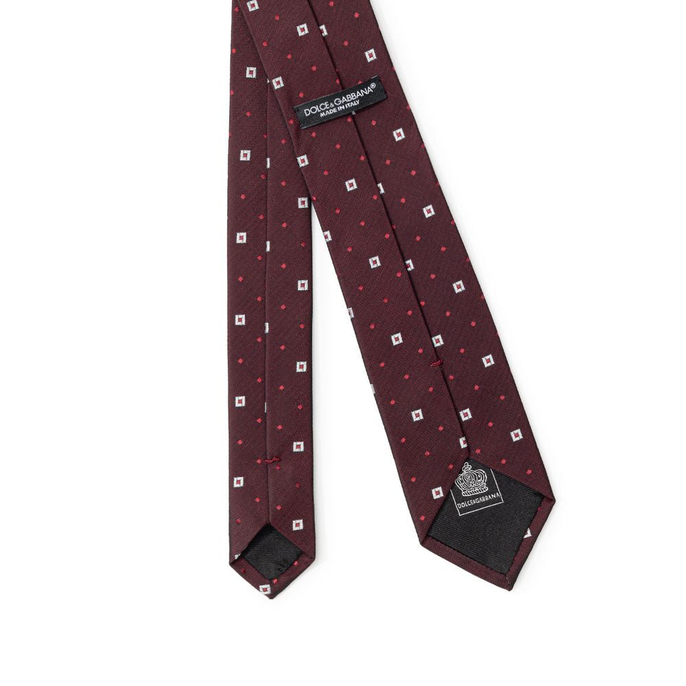 Bordeaux Silk Tie