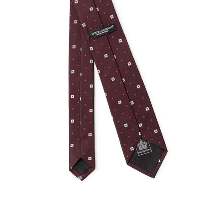 Bordeaux Silk Tie