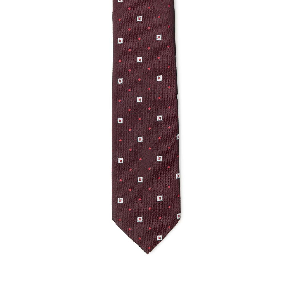 Bordeaux Silk Tie