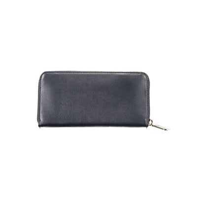 Blue Leather Wallet