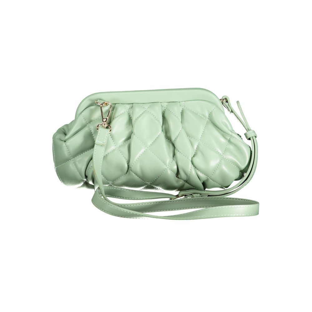 Green Polyethylene Women Handbag