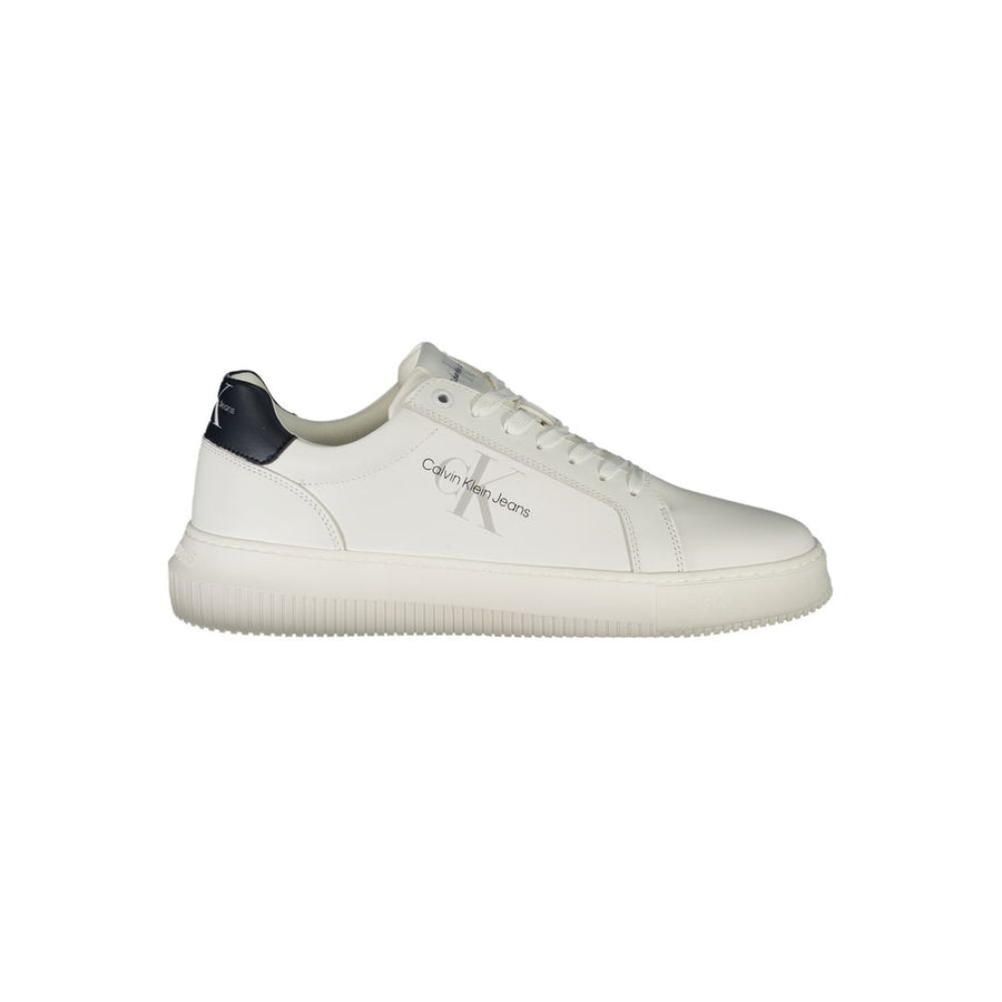 White Leather Men Sneaker