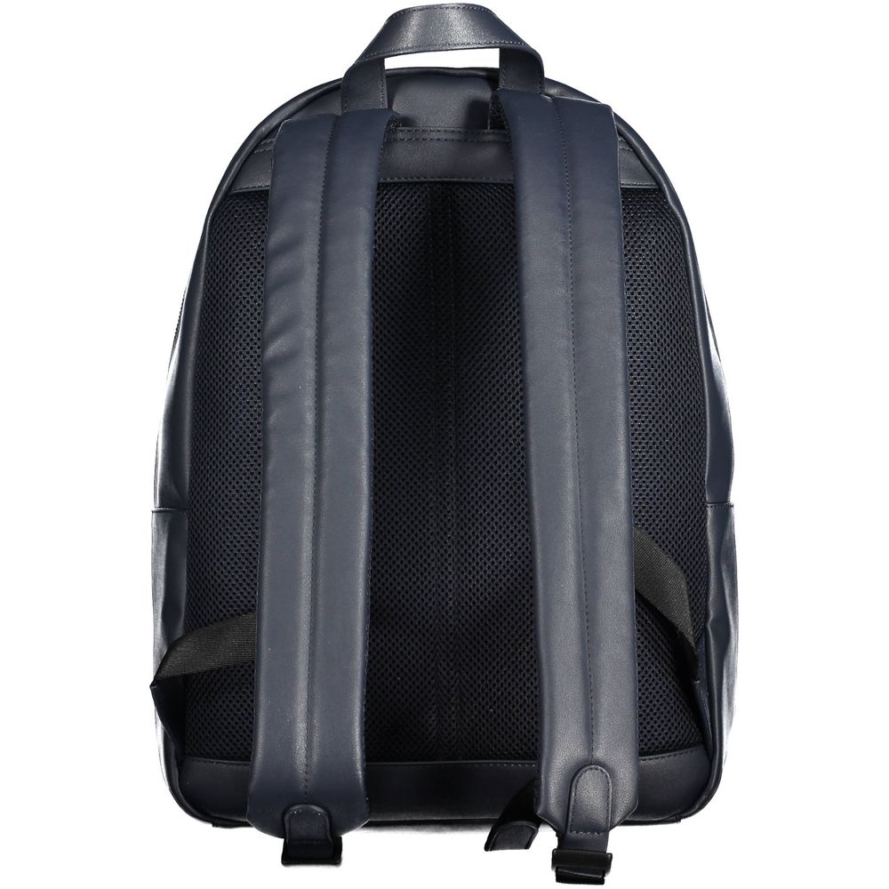 Blue Polyethylene Backpack