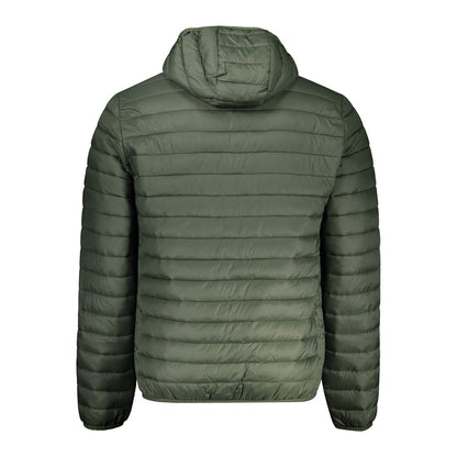 Green Polyamide Men Jacket